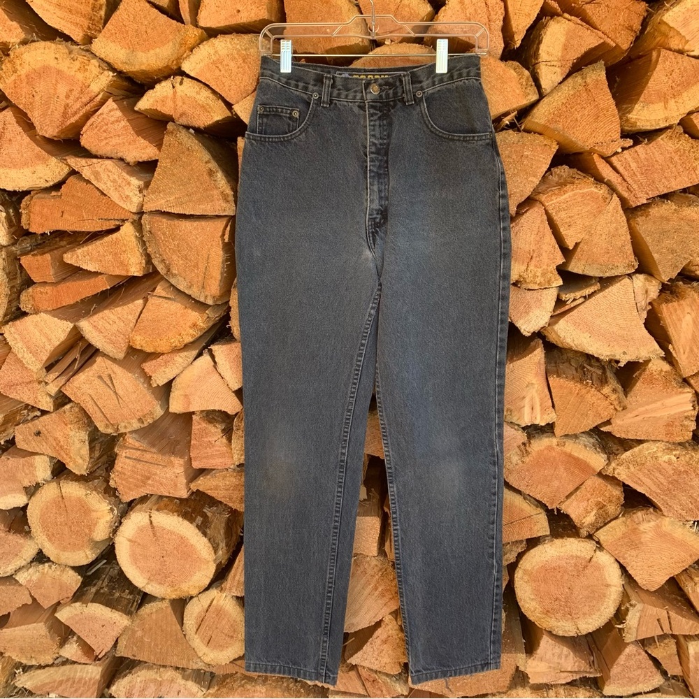 Vintage Brody Women’s Size 12 Super High Rise Mom Jeans Dark Wash Denim 80’s 90s